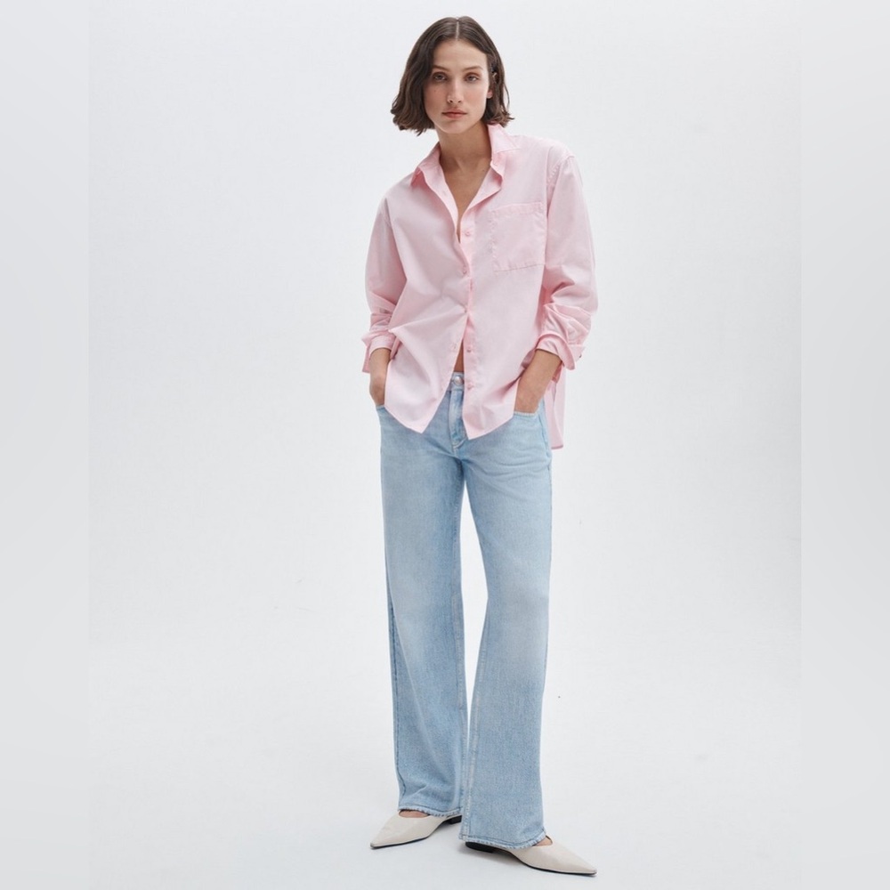 Rag & bone Miramar Cam Relaxed Straight Pant Cotton Terry in Aria